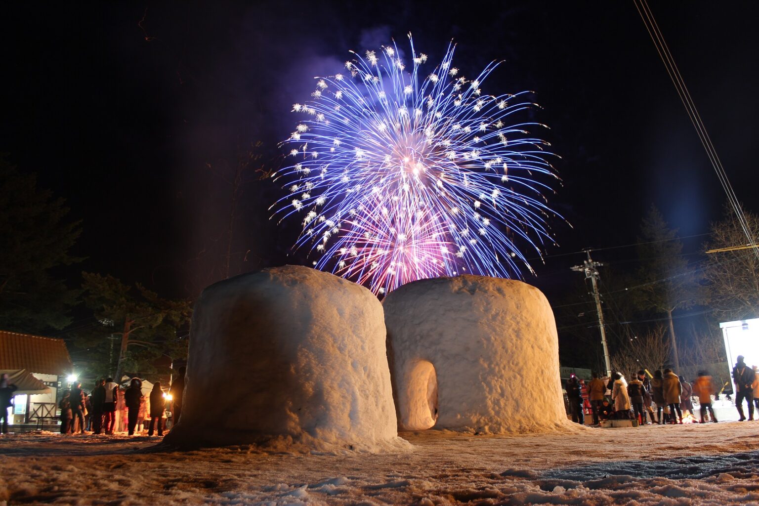 【終了】第21回大町温泉郷 夢花火と音の祭典2023 2月毎週土曜日 | 大町市観光協会